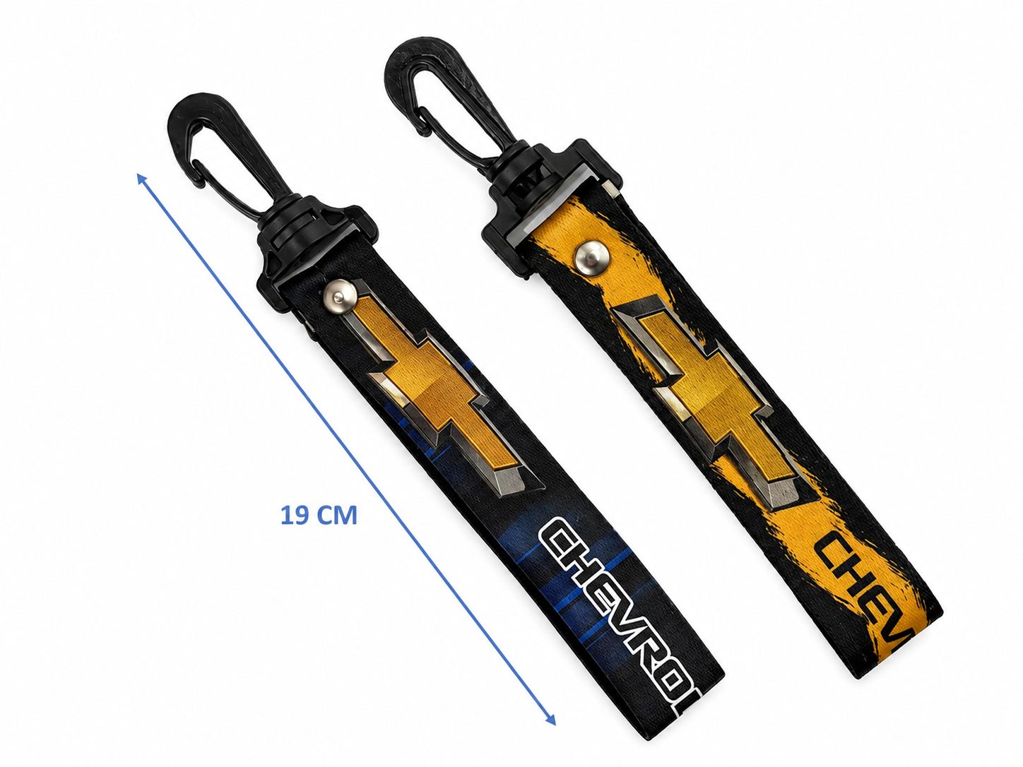 LLAVERO DE CINTA CHICO 19 CM CHEVROLET VARIOS DISE?OS
