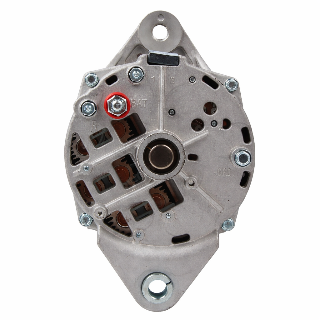 ALTERNADOR DELCO 21 SI CHAMPION, CONSOLIDATE DIESEL, CUMMINS, FORD, INTERNATIONAL, MACK, VOLVO 130A 12 V SIN POLEA VALUE