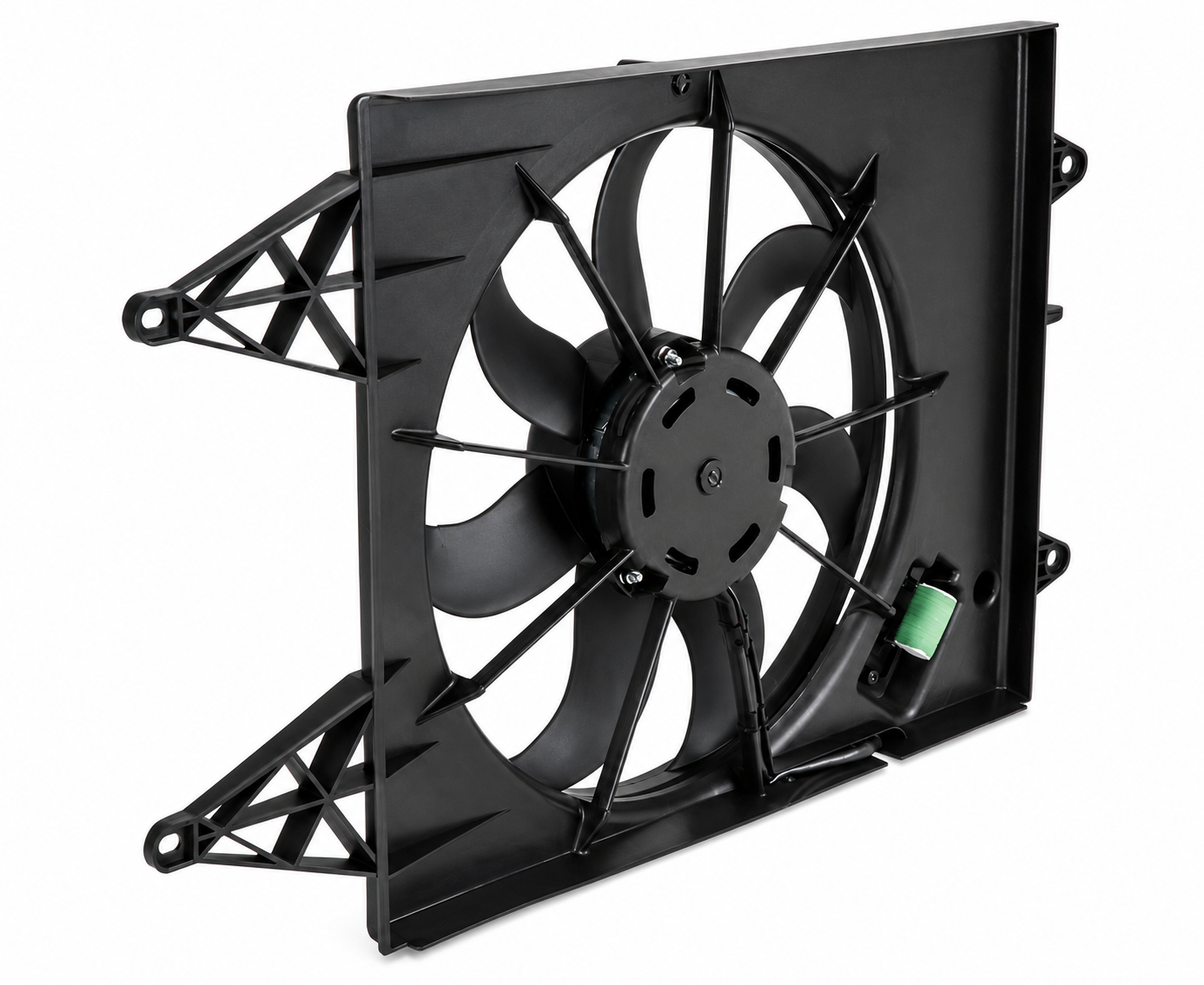 MOTOR VENTILADOR COMPLETO VOLKSWAGEN GOL 09-13 SAVEIRO 13-16 7 ASPAS CARFAN