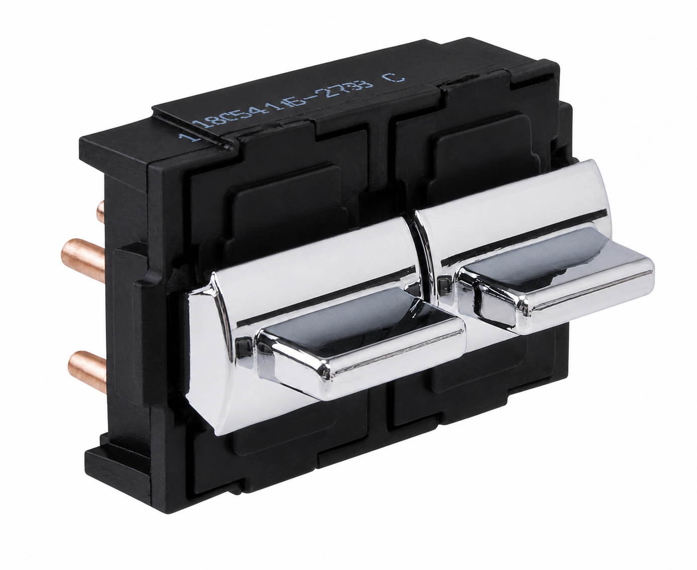 SWITCH DE ELEVADOR CRISTAL CHEVROLET/GMC/OLDSMOBILE/PONTIAC DS1473 (DOBLE) SIN CARCAZA DYNAMIC.