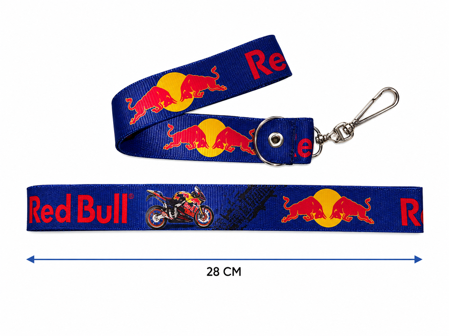 LLAVERO DE CINTA MEDIANO RED BULL
