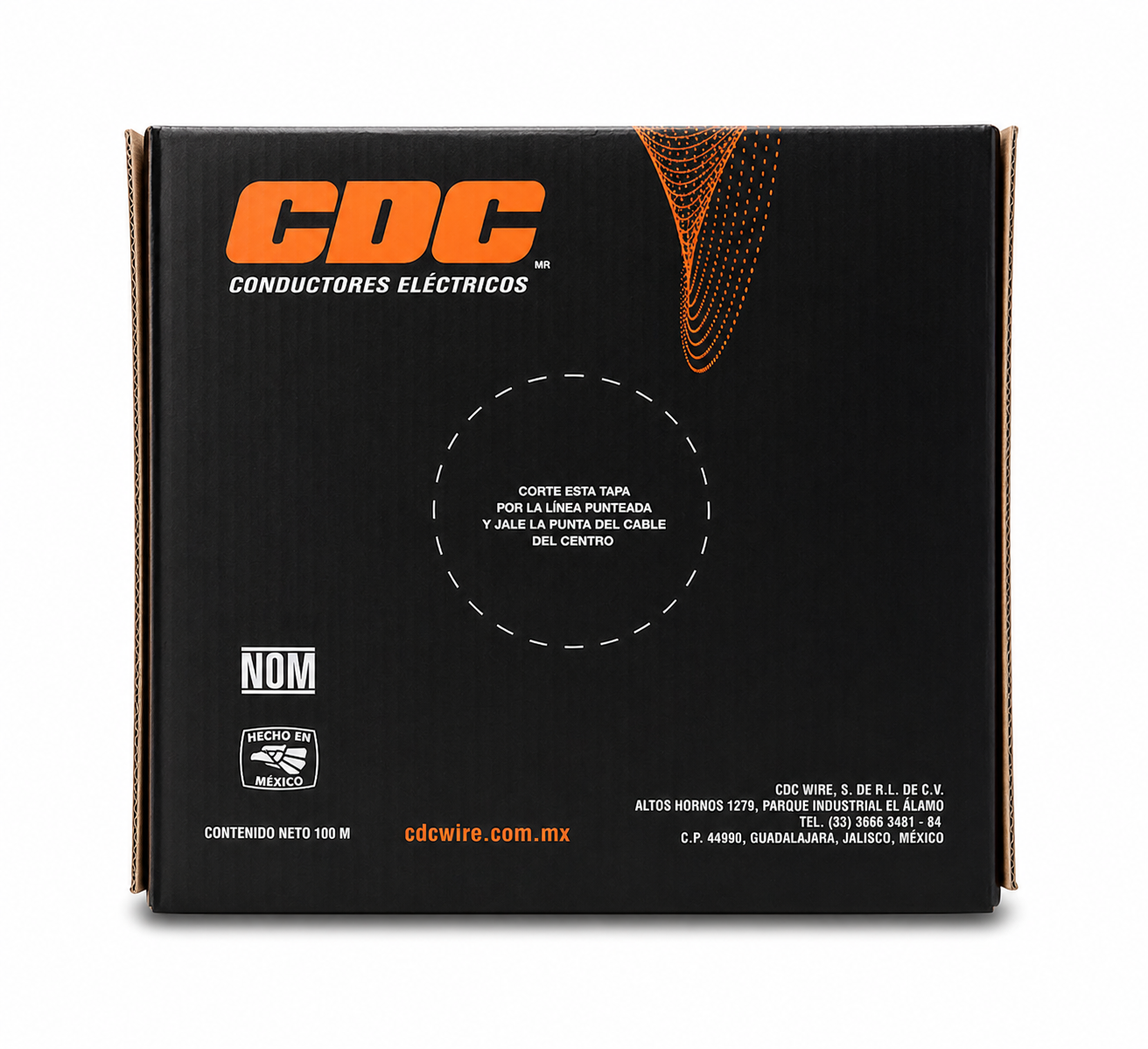 ROLLO 100 M CABLE 12 PLASTICO VERDE CDC