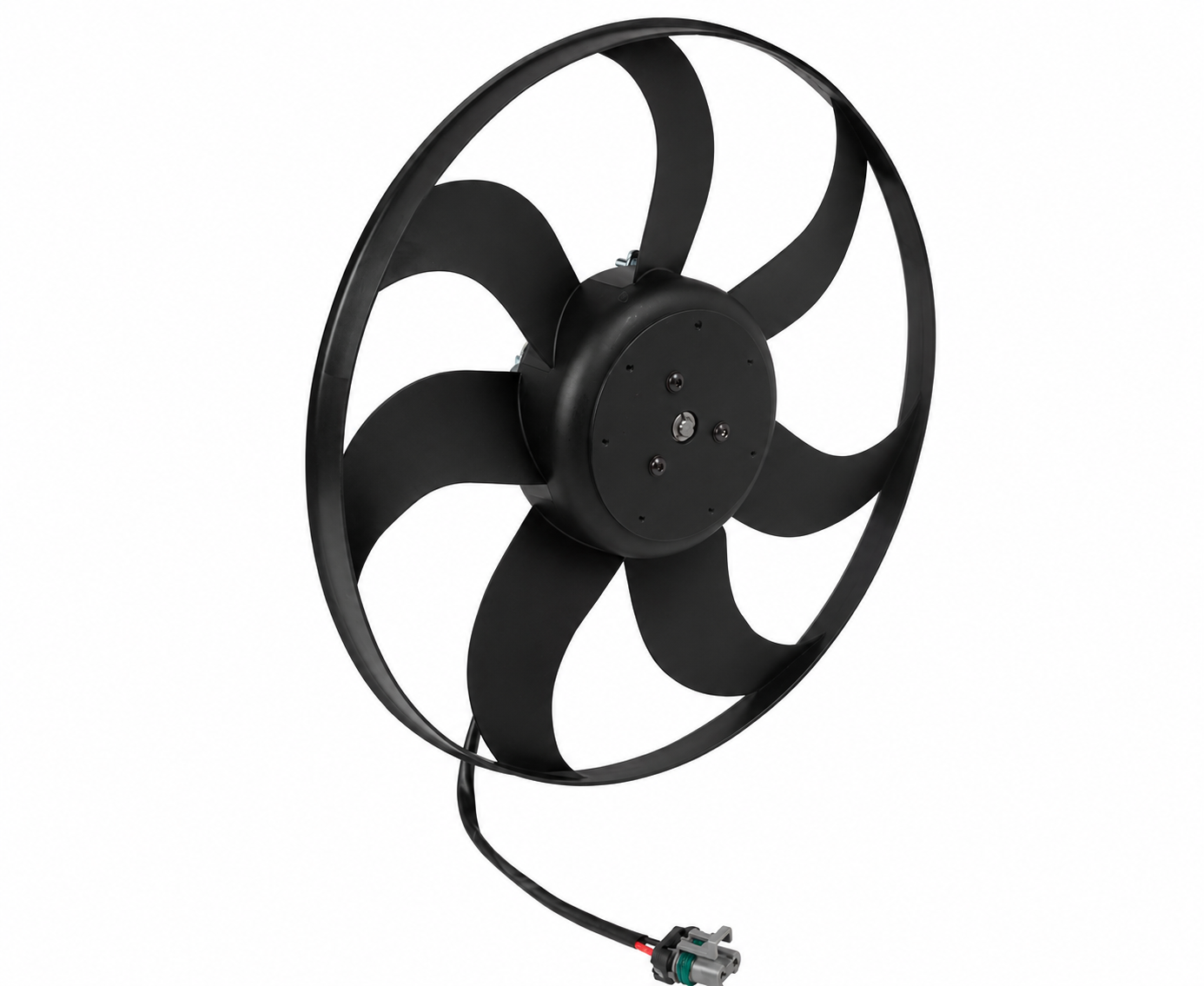 MOTOR VENTILADOR CON ASPAS VOLKSWAGEN GOL, LUPO, POLO, SAVEIRO AUXILIAR 7 ASPAS 2 TERMINALES 455B CARFAN