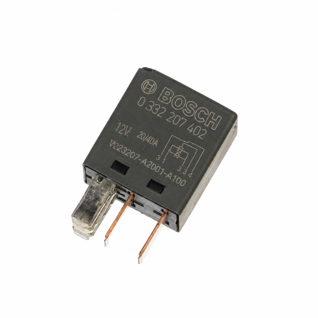 RELEVADOR DE MARCHA MINI 5 TERM. (2-3) 24V VOLVO 402 BOSCH