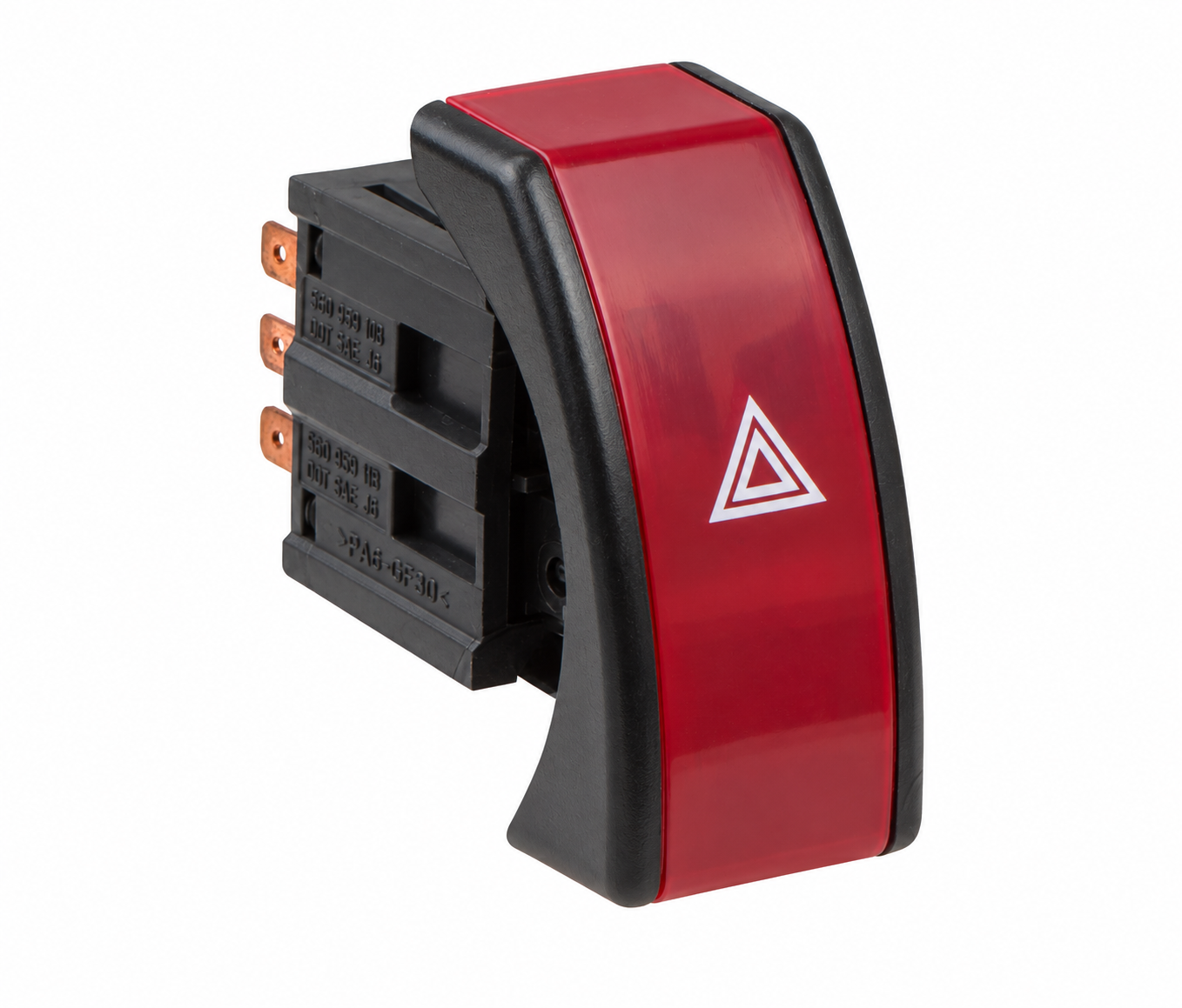 SWITCH DE INTERMITENTE CHEVROLET CHEVY C-2, TORNADO, CORSA 8 TER. (ROJO) BRUCK