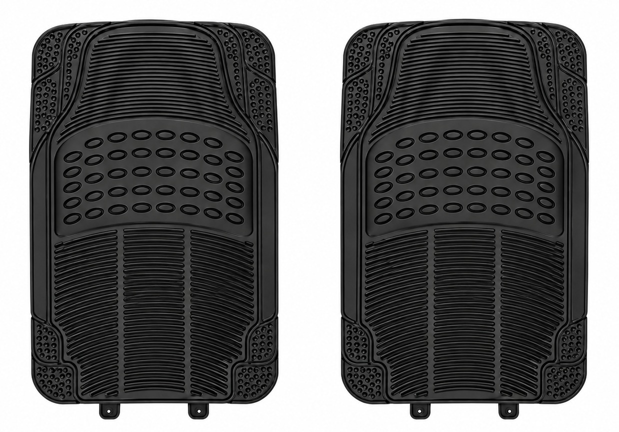 TAPETES 2 PIEZAS MERCURIO VINYLITE ECONOMICO NEGRO 517